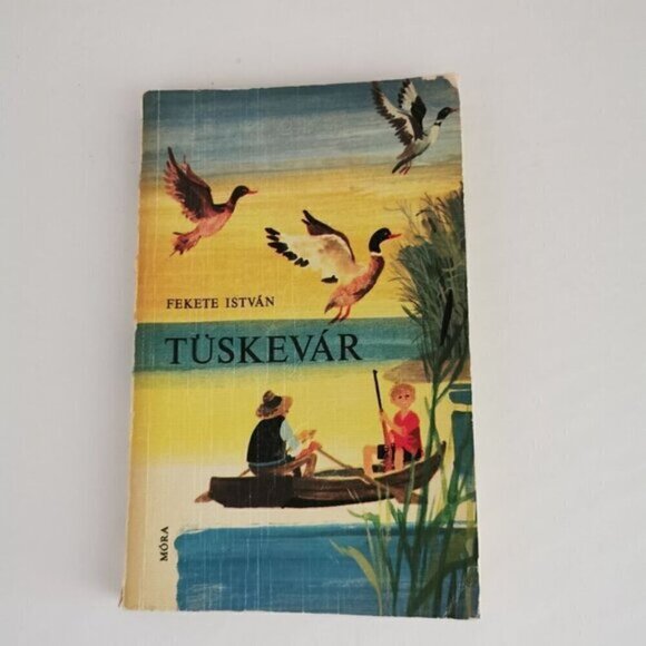1977 Hungarian Kid Book Fekete István Illustrated Tüskevár Youth Novel Cover Art - Picture 3 of 9